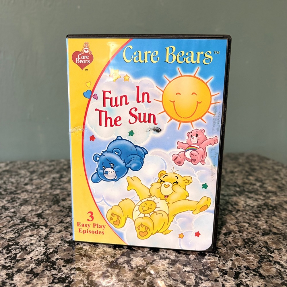 Care Bears Fun In The Sun DVD 3 Episodes Sterling Entertainment 40715 Animated